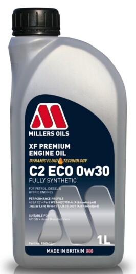 Motorolje MILLERS XF PREMIUM C2 ECO 0W30 1L Motorolje MILLERS XF PREMIUM C2 ECO 0W30 1L