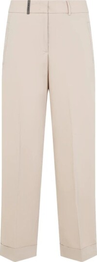 Peserico Dame Bukser Beige 2XL,