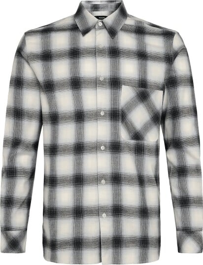 Mads Nørgaard Flannel Check Sune Shirt SKY CAPTAIN CH. L