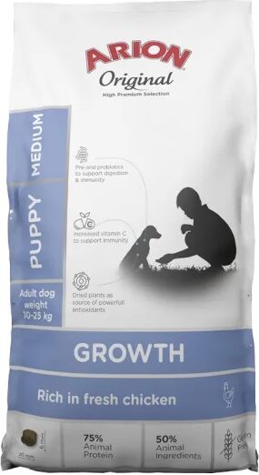 Arion Original Growth Puppy Medium Chicken 2 kg 