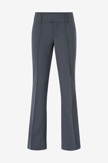 Gina Tricot Bukser Low Waist Bootcut Grå Gina Tricot Bukser Low Waist Bootcut Grå