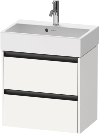 Duravit Ketho.2 Servantskap 2 Skuffer 584x390 mm Hvit Matt