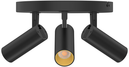 TL Tubespot Mini 927 3x8W SP Trio Sort