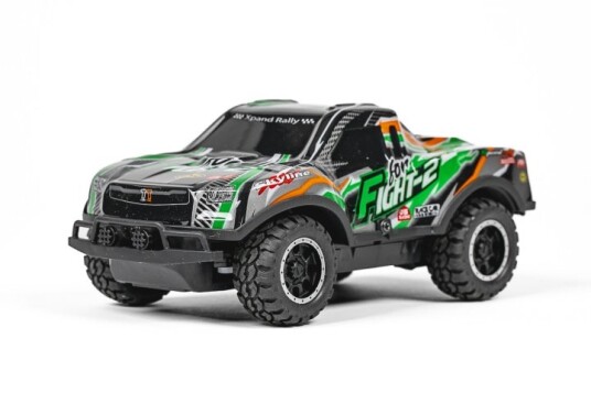 TEC-TOY Fight-2 1:24 R/C Monster Truck med Lys Grønn