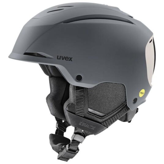 Uvex Resolution MIPS Skihjelm Rhino Warm Grey Matt 52-55cm Uvex Resolution MIPS Skihjelm Rhino Warm Grey Matt 52-55cm