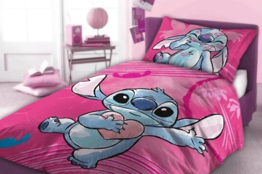 Disney Stitch Sengetøy 100% Bomull