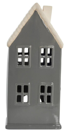 Lene Bjerre Hollia dekorasjonshus 29 cm Dark grey