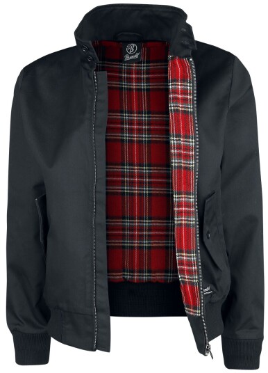 Brandit Overgangsjakke - Ladies Lord Canterbury - S til XXL - Damer - svart Brandit Overgangsjakke - Ladies Lord Canterbury - S til XXL - Damer - svart