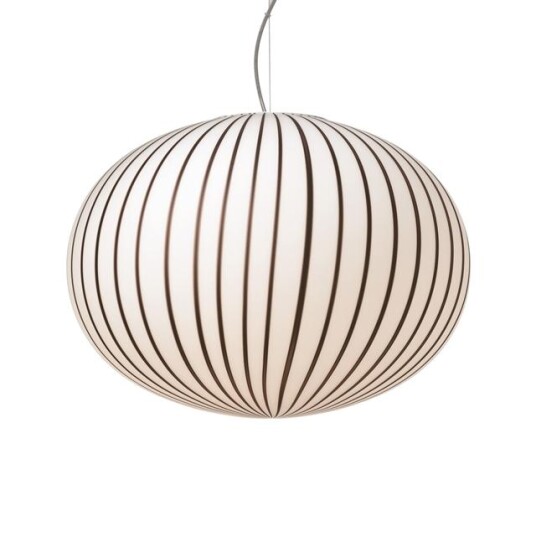 Established & Sons Filigrana Light S4 Ellipse Ø45 - Black Canes