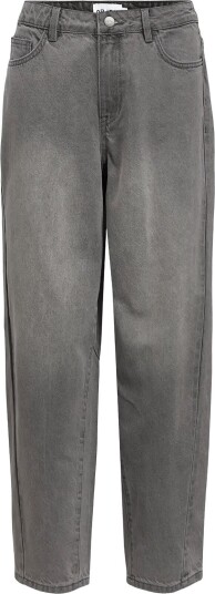 Object Objmiu Zoe Mw Barrel Ankle Jeans Noos MEDIUM GREY DENIM 42 x 32