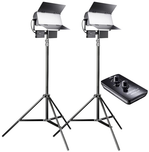 Walimex Pro Sirius 160 Bi Color LED Studiolampe 3200 5600K Walimex Pro Sirius 160 Bi Color LED Studiolampe 3200 5600K