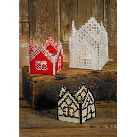 Permin Hardanger husbroderisett 8,5x10cm