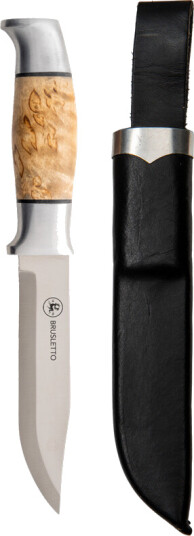 Brusletto Bamsen Masur Jaktkniv 22,5 cm med Slire i Tre Brusletto Bamsen Masur Jaktkniv 22,5 cm med Slire i Tre