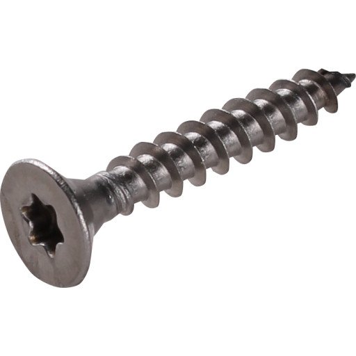 S+P Treskrue A2 Helgj. 5mm x 30mm TX25 - 500 stk Rustfritt S+P Treskrue A2 Helgj. 5mm x 30mm TX25 - 500 stk Rustfritt