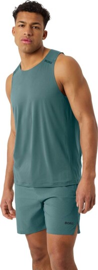 Björn Borg Men's Borg Feather Tank Balsam Green L