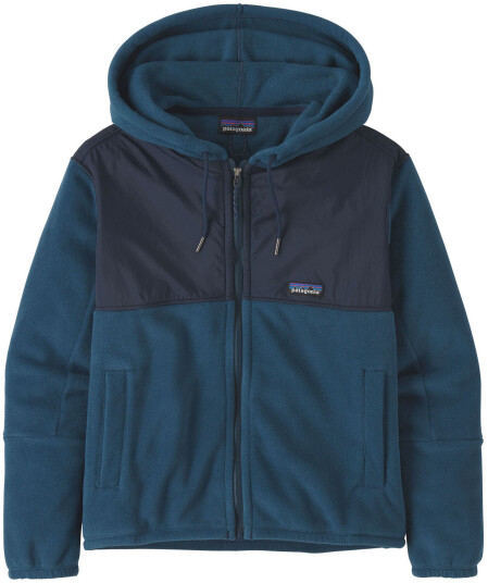 Patagonia Microdini Hoody Dame Tidepool Blue M