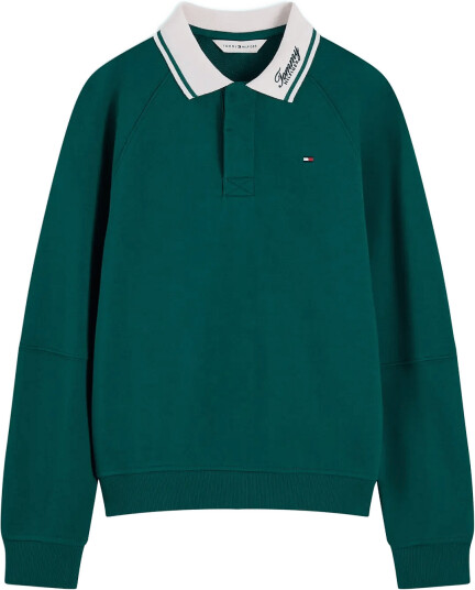 Tommy Hilfiger Rugby Sweatshirt Green 176
