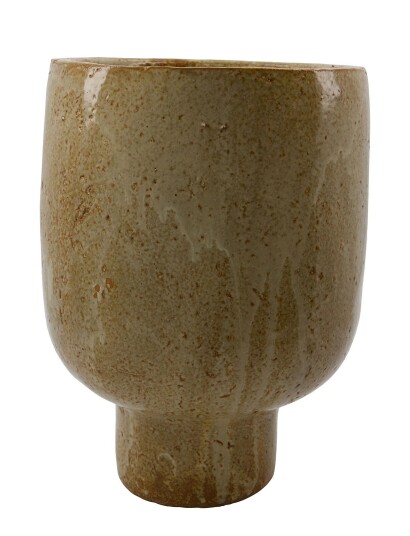 House Doctor Artist Urtepotte Beige H14.6CM