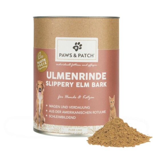 Paws & Patch Elmebark Slippery Elm Bark (Algebark) 100 G Paws & Patch Elmebark Slippery Elm Bark (Algebark) 100 G
