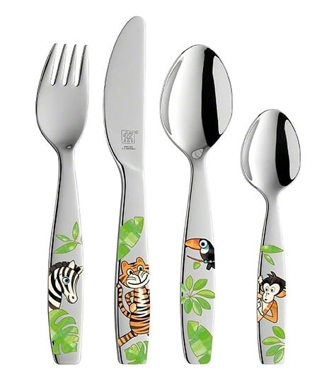 Zwilling Twin Kids Jungle barnebestikk 4 deler 1639909-04-289 1721330-01-0