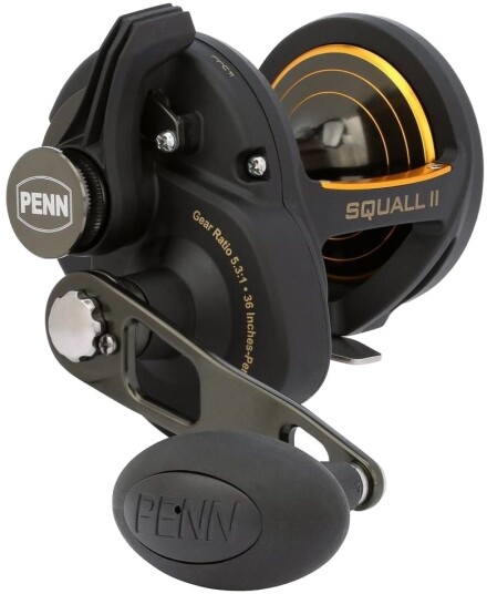 Penn Squall II Lever Drag Reel 25N Høyre