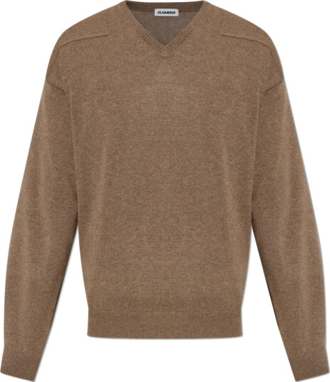 Jil Sander Herre Strikkevarer Brun XL, Jil Sander Herre Strikkevarer Brun XL,