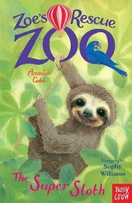 Zoe'S Rescue Zoo: The Super Sloth Av Amelia Cobb