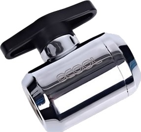 Alphacool Eiszapfen Ball Valve Krom 17141