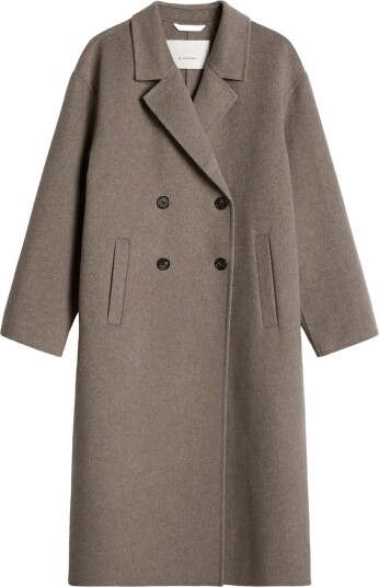 Marc O"Polo Woven Outdoor Coats STONE TAUPE MELANGE 44 Marc O"Polo Woven Outdoor Coats STONE TAUPE MELANGE 44