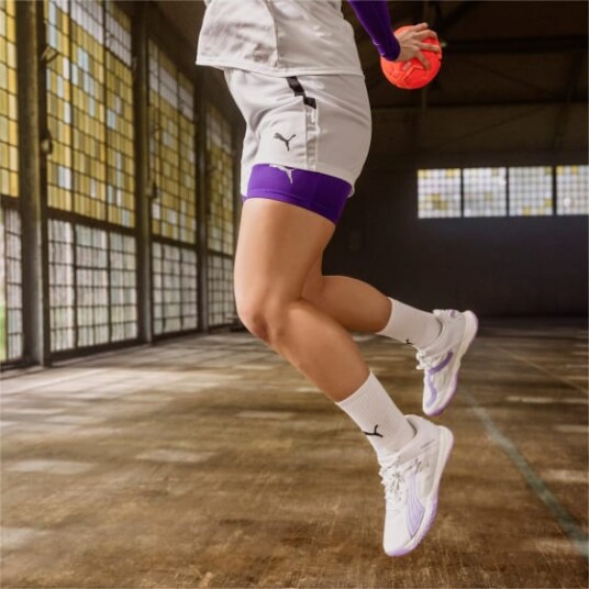 Puma Accelerate Nitro SQD Dame Puma White/Vivid Violet 37