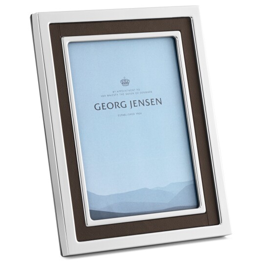 Georg Jensen Manhattan fotoramme 23x18 cm, skinn Georg Jensen Manhattan fotoramme 23x18 cm, skinn