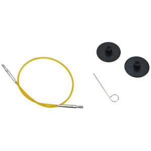 KnitPro Vaier / Kabel til Korte Utskiftbare Rundpinner 20cm