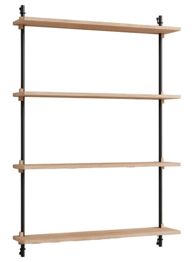 Moebe wall shelving ws.115.1 Eik-svart