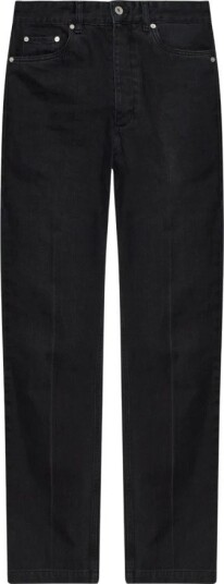 Studio Nicholson Dame Jeans Svart 3XS,