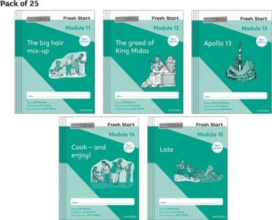 Read Write Inc. Fresh Start: 2024 Modules 11 15 Pack of 25