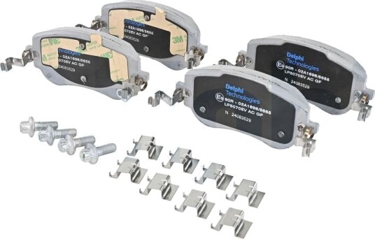 Bremseklosser sett DELPHI LP5070EV