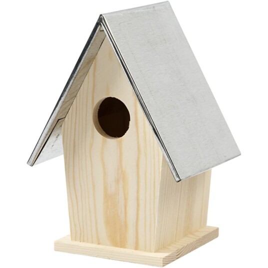 Meisekasse med zinktak str. 13,5x11x19 cm hullstr. 32 mm 1 stk.