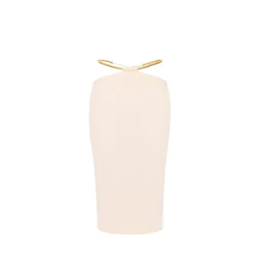 Elisabetta Franchi Dame Skjørt Beige S,
