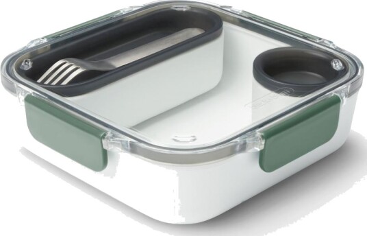 Black+Blum Lunch Box Original, Off White - Olive, 1 L Black+Blum Lunch Box Original, Off White - Olive, 1 L