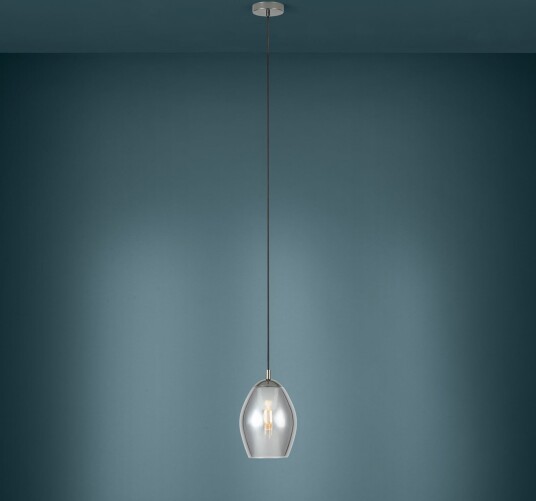Pendellampe Stars of Light Estanys dimmbar Svart Spisestue Glass Moderne Svart