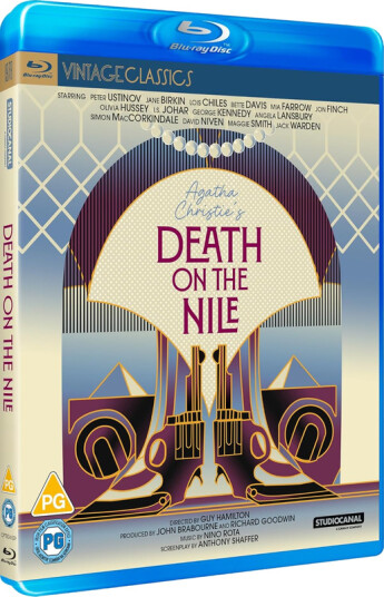 Death On The Nile 1978 / Mord på Nilen Bluray
