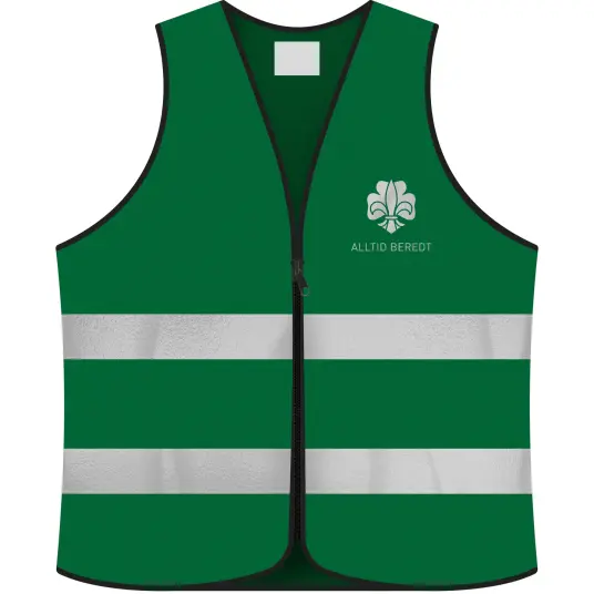 Markeringsvest XS NSF Markeringsvest Speider XS Green