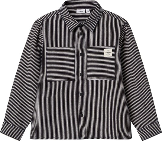 Name It Nkmpovenan Ls Shirt Navy 158 164