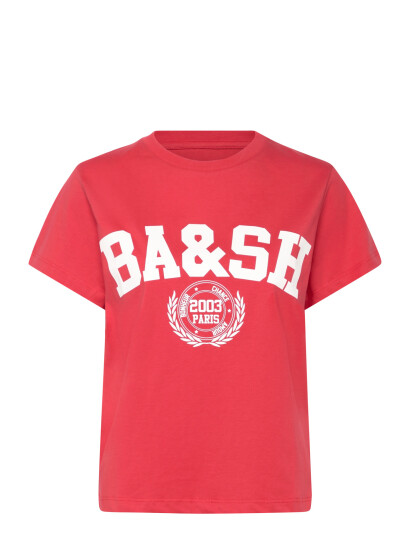 ba&sh T Shirt Ioni Red 34