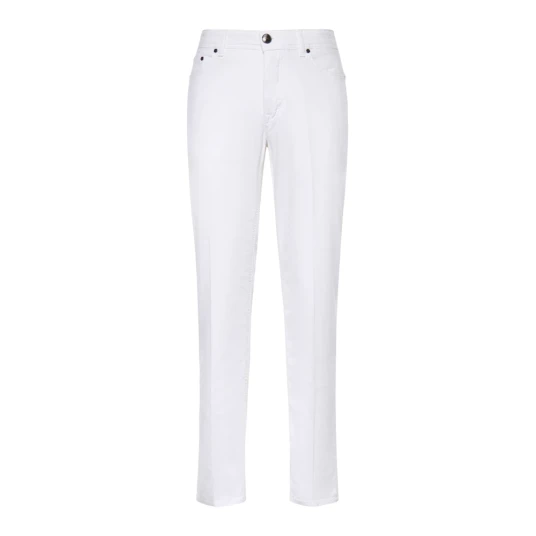 Sartorio Napoli Herre Jeans Hvit W35, Sartorio Napoli Herre Jeans Hvit W35,