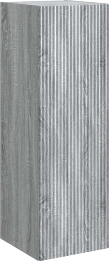 Vegghengt Badskap Grå Sonoma 33 x 34,5 x 60 cm Konstruert tre Vegghengt Badskap Grå Sonoma 33 x 34,5 x 60 cm Konstruert tre