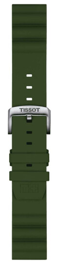 Tissot Green Silicone Strap 22 mm T852047177