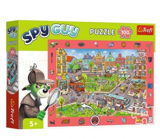 Trefl Puslespill 100 Brikker Observational Spy Guy City Trefl Puslespill 100 Brikker Observational Spy Guy City