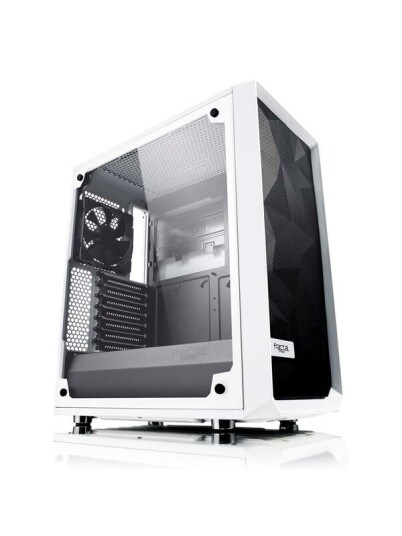Fractal Design Meshify C TG - White Hvit