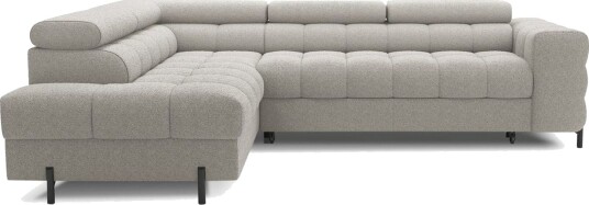 Hjørnesofa Eltap Ferucce 276x200x93 cm Royal 20 Beige Venstre